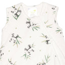 Sac de nuit matelassée en bambou - Pandas (1 tog)