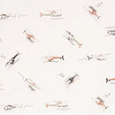 Sac de nuit matelassé en bambou - Hélicos (2.5 togs)