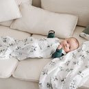 Sac de nuit matelassé en bambou - Pandas (2.5 togs)