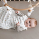 Sac de nuit matelassé en bambou - Blé (2.5 togs)