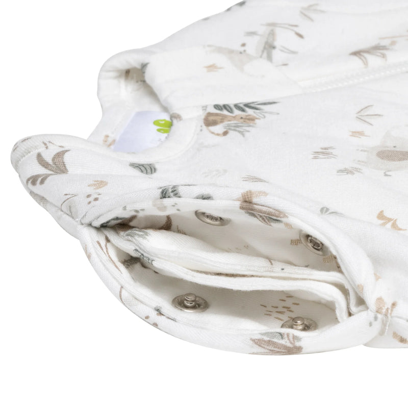 Sac de nuit nouveau-né en bambou - Jungle (1 tog)