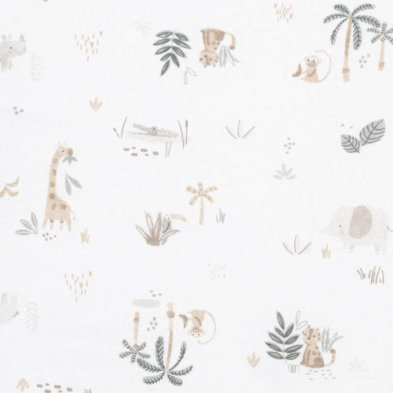 Sac de nuit nouveau-né en bambou - Jungle (1 tog)