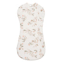 Sac de nuit nouveau-né en bambou - Feuilles (1 tog)