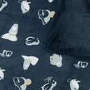 Couverture en peluche - Pingouins