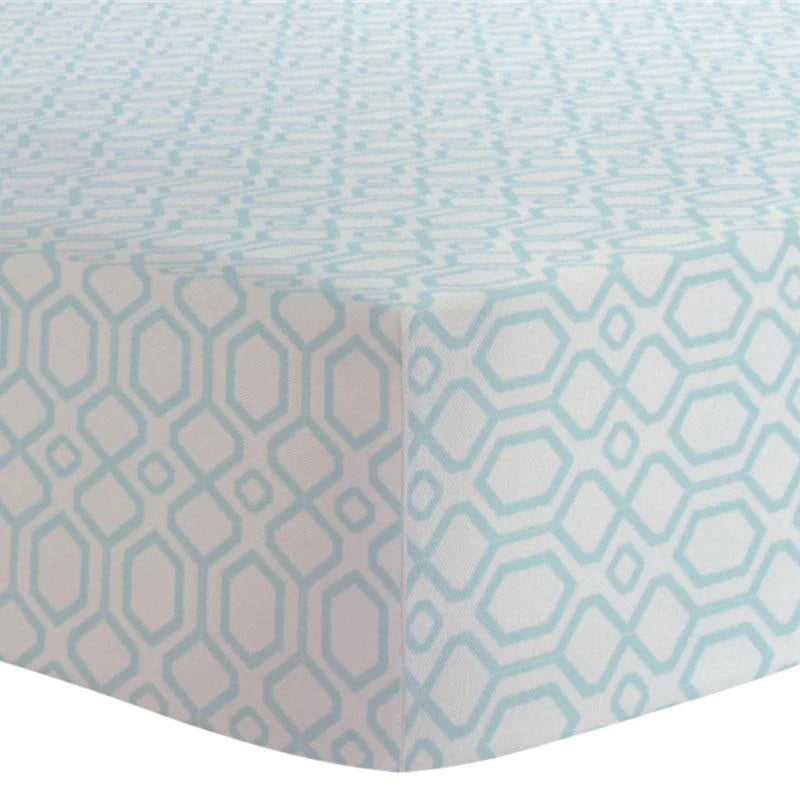 Crib Sheet | Blue Octagon