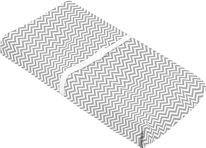 Changing Pad Cover | Chevron Grey