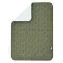 Piqué en flanelle - Dinos/Noir-vert