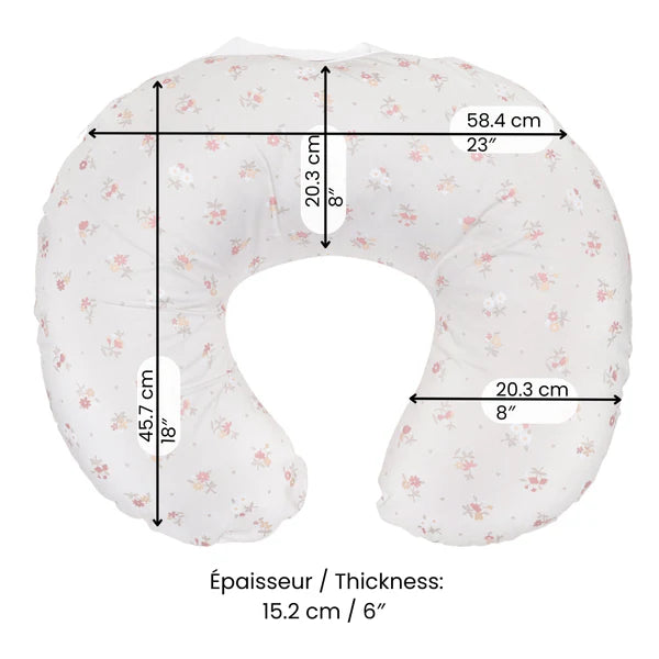 Coussin d'allaitement - Fleurs