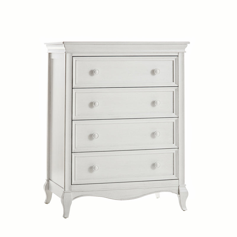 Commode 4 tiroirs Diamante - Vintage White