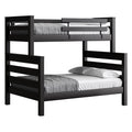 Lit superposé 39''/54'' TimberFrame - Espresso — Crate Designs