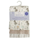 Ensemble 3 couvre-épaules en jersey- Dinosaures