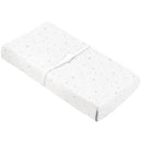 Changing Pad Cover | Pink Scribble Stars