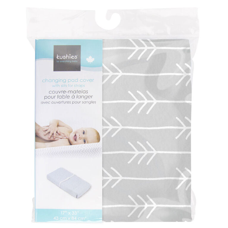 Changing Pad Cover | Grey - Arrow
