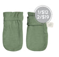 Mitaines en bambou - Vert chasseur — Perlimpinpin