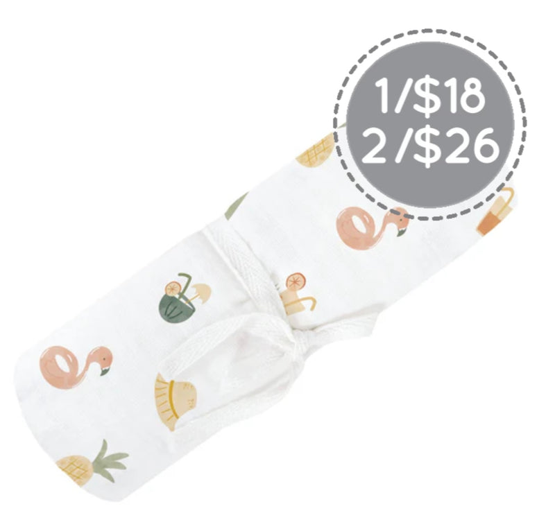 Couverture mousseline de coton - Été