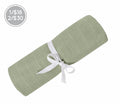 Couverture mousseline de coton - Kaki — Perlimpinpin