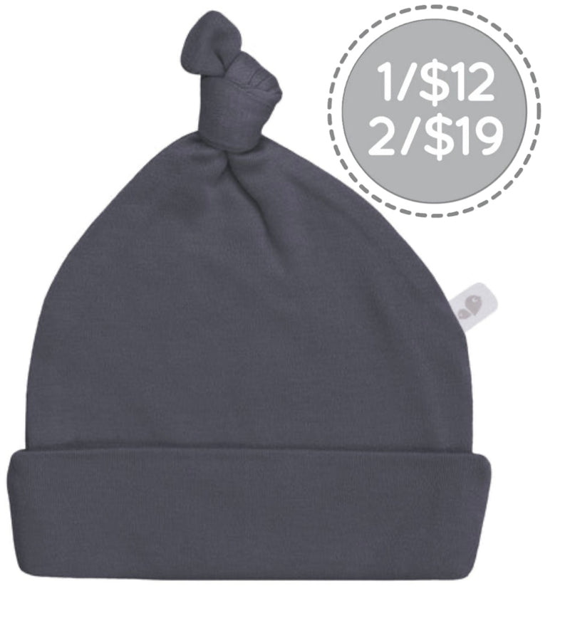 Chapeau en bambou - Charcoal