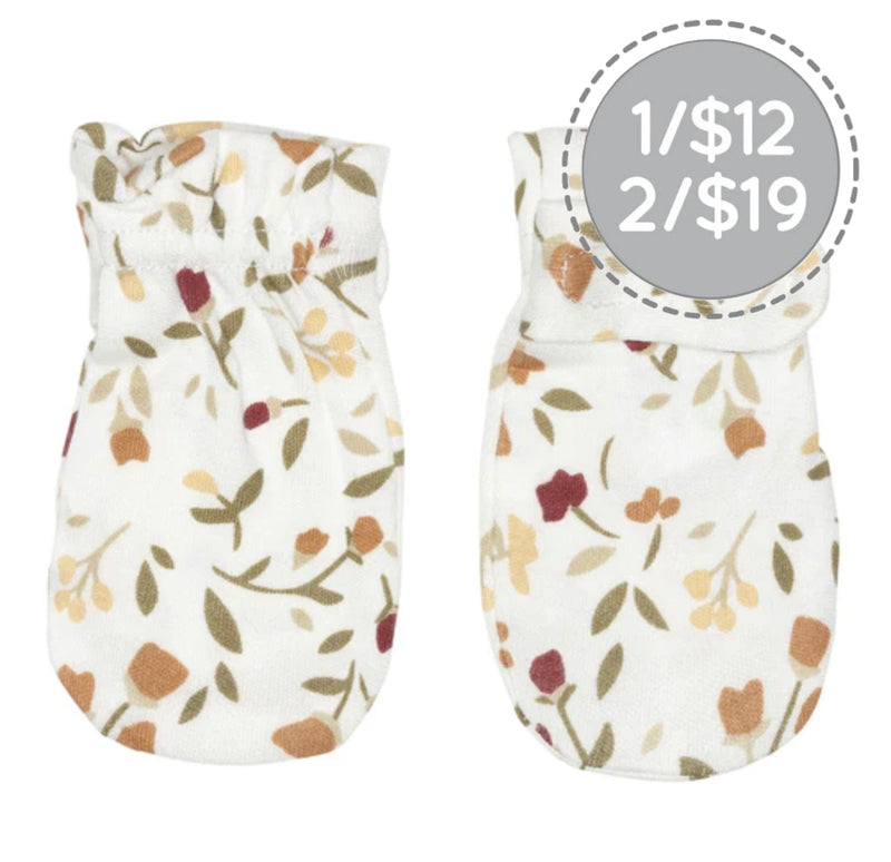 Mitaines en bambou - Floral