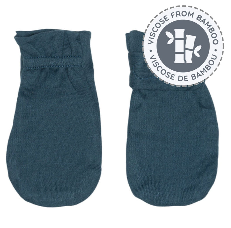 Mitaines en bambou - Denim