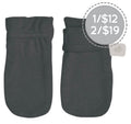 Mitaines en bambou - Charcoal — Perlimpinpin