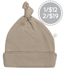Chapeau en bambou - Taupe