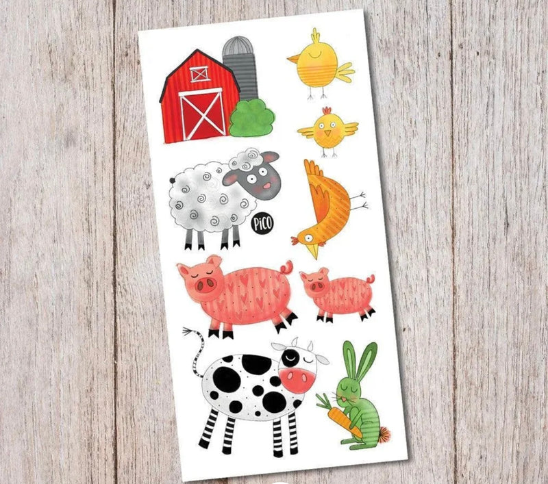 Tatouage - Ma journée à la ferme