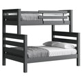 Lit superposé 39''/54'' TimberFrame - Graphite — Crate Designs