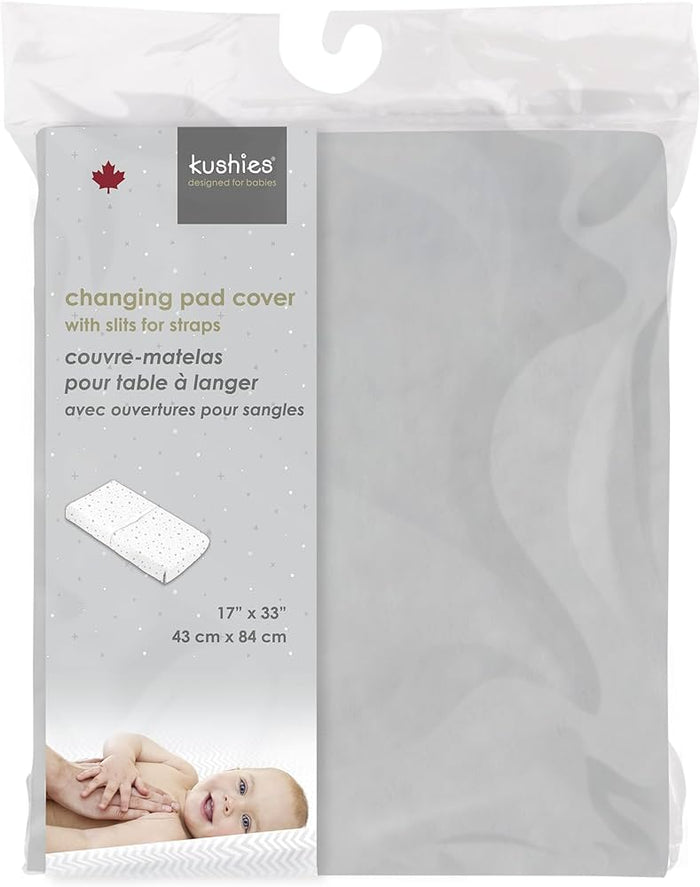 Changing Pad Cover Grey Kushies