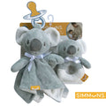 Ensemble attache tétine et Hochet- Koala — Simmons