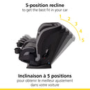 Siège d'auto tout-en-un EverSlim - Noir