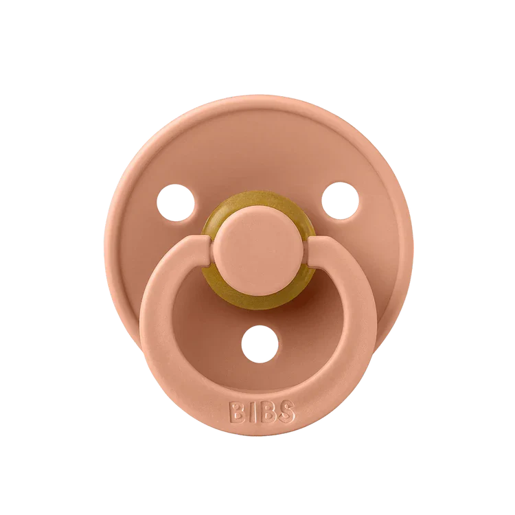 2 Bibs Pacifier - Peach