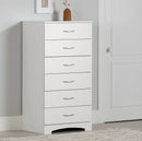 6-drawer lingerie chest  Step One Pure White 3160066
