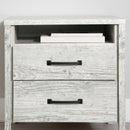 Ensemble de 2 tables de chevet Gravity - Pin bord de mer