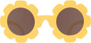 Lunettes de soleil fleur - Orange