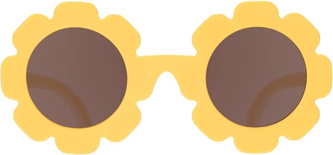 Lunettes de soleil fleur - Orange