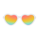 Lunettes de soleil navigator - Coeur arc-en-ciel 3-5 ans