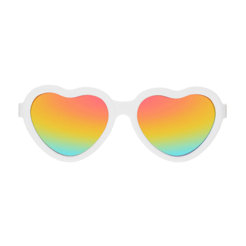 Lunettes de soleil navigator - Coeur arc-en-ciel 3-5 ans