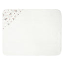 Serviette à capuchon en bambou - Fleurs aquarelle