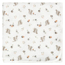 Couverture en bambou - Écureuils