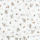 Couverture en bambou - Écureuils