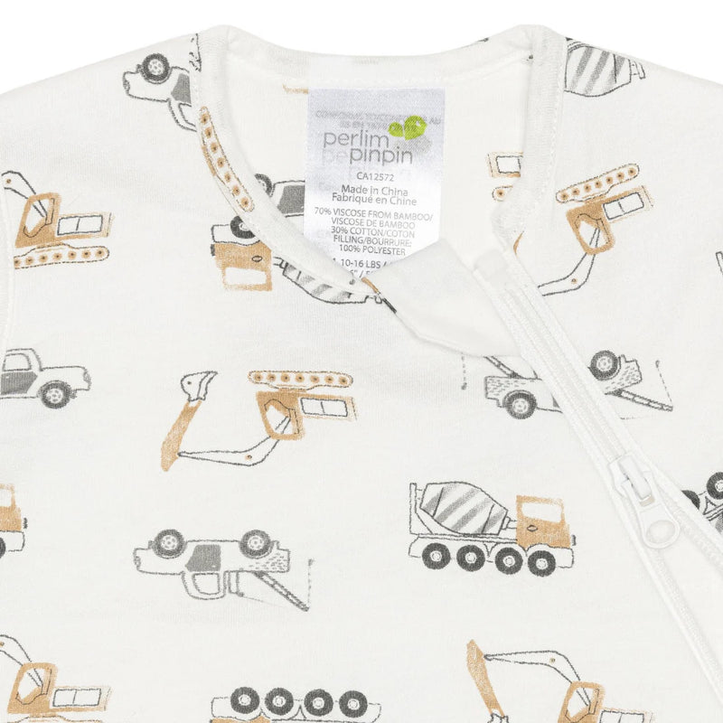 Sac de nuit nouveau-né en bambou - Construction (1 tog)