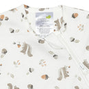 Sac de nuit nouveau-né en bambou - Écureuils (1 tog)