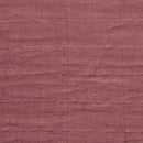 Couverture mousseline de coton -  Framboise