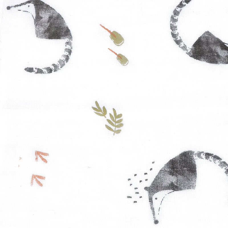 Couverture mousseline de coton -  Fourmiliers