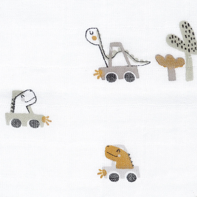 Couverture mousseline de coton -  Dinos