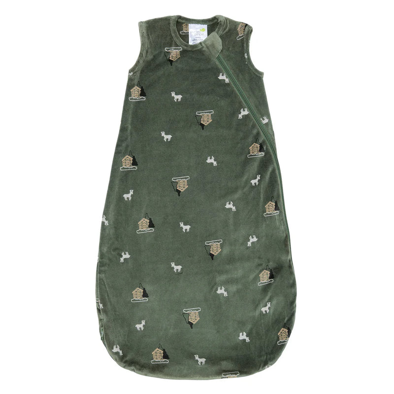 Sac de nuit velours 1 tog - Forêt