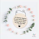 Bannière décorative -Je t'aimerai toujours par Robert Munsh.