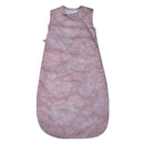 Sac de nuit en coton tissé - Pissenlits prune (2 togs)