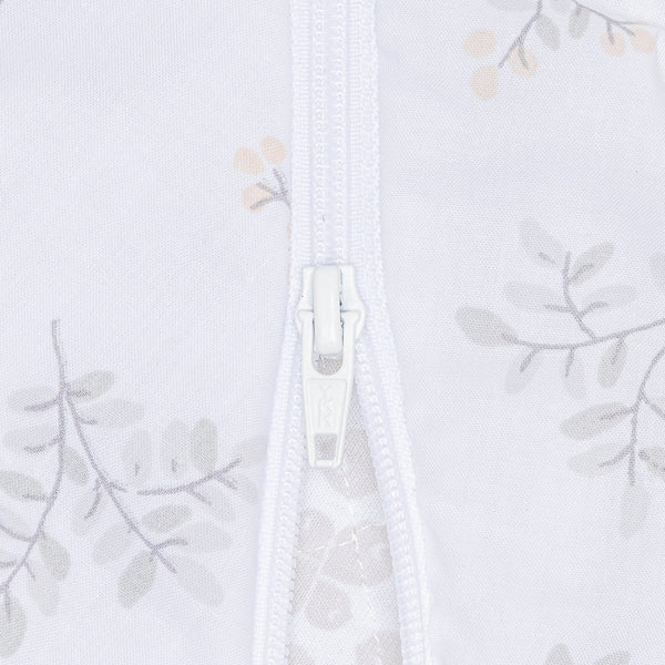 Sac de nuit en coton tissé - Feuilles (2 togs)