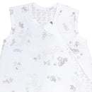 Sac de nuit en coton tissé - Forêt (2 togs)